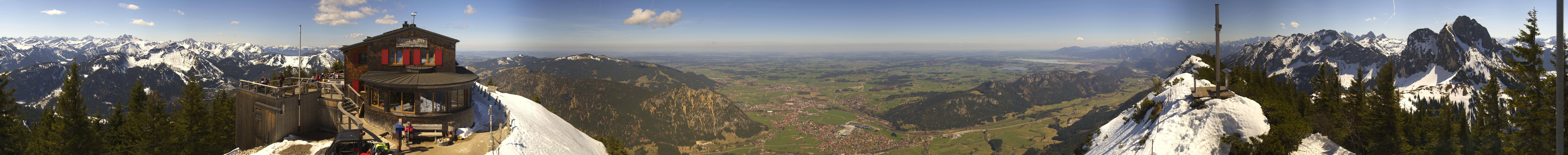 Archiv Foto Webcam Pfronten - Gipfel Breitenberg