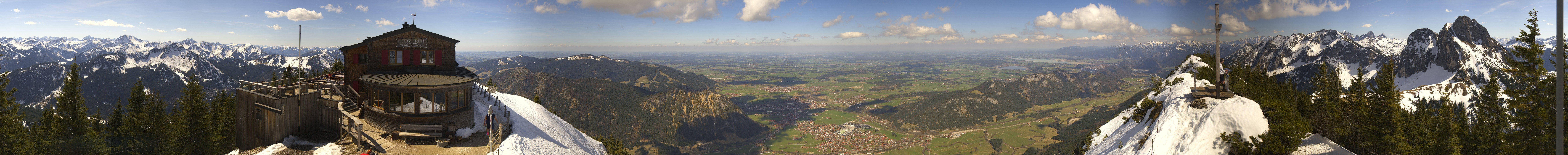Archiv Foto Webcam Pfronten - Gipfel Breitenberg