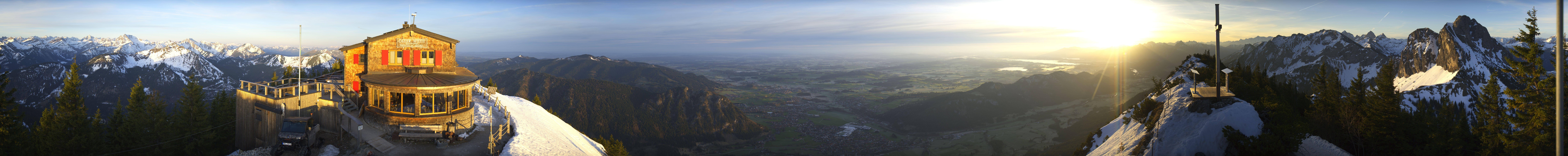 Archiv Foto Webcam Pfronten - Gipfel Breitenberg
