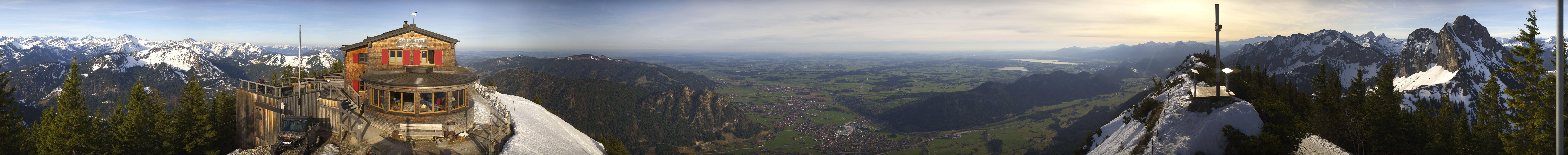 Archiv Foto Webcam Pfronten - Gipfel Breitenberg