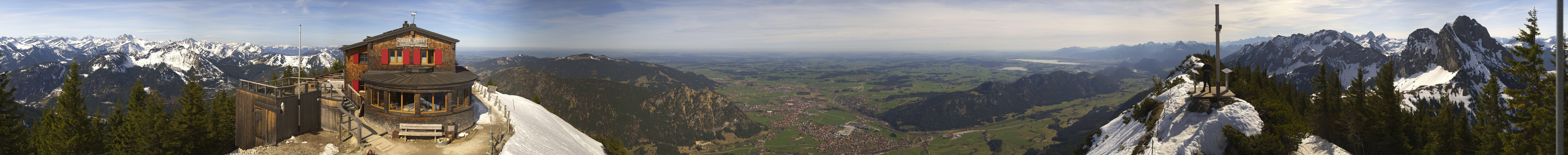 Archiv Foto Webcam Pfronten - Gipfel Breitenberg
