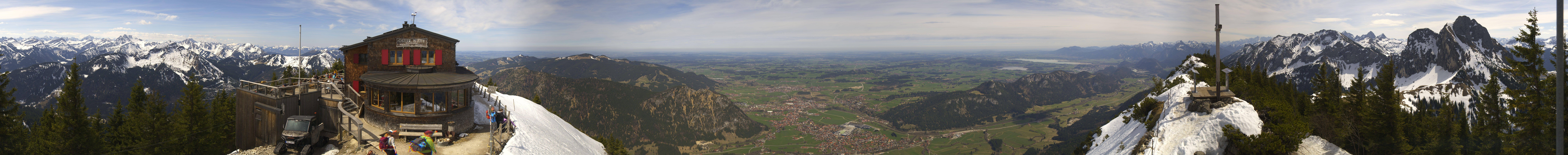 Archiv Foto Webcam Pfronten - Gipfel Breitenberg