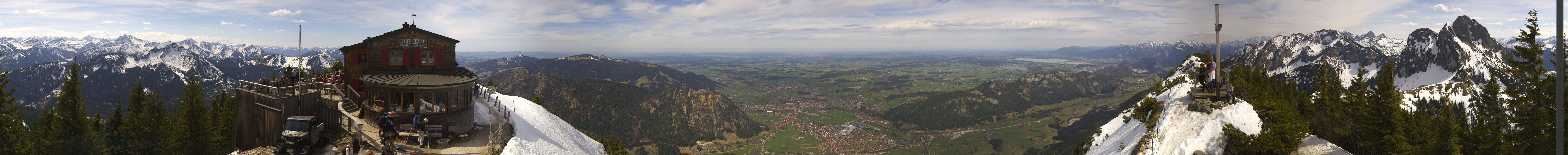 Archiv Foto Webcam Pfronten - Gipfel Breitenberg