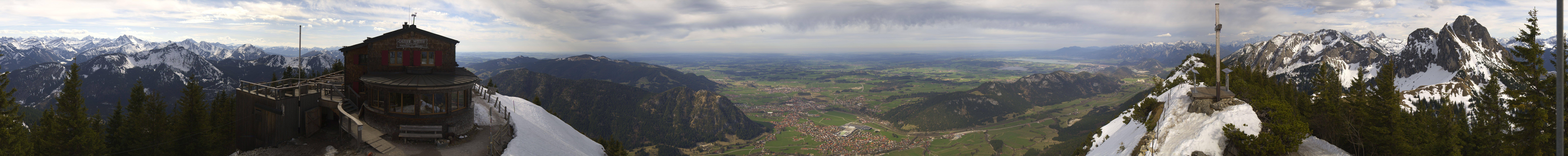 Archived image Webcam Pfronten - Mt. Breitenberg