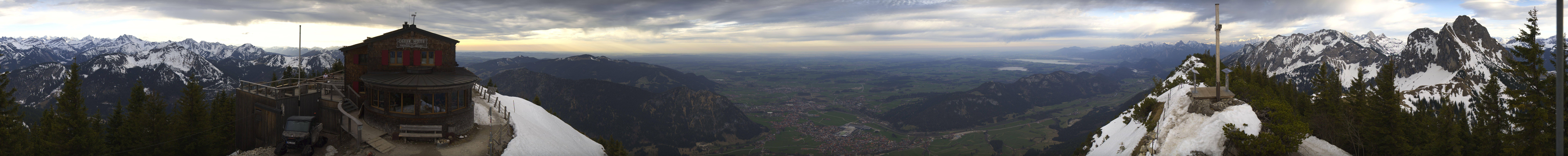 Archived image Webcam Pfronten - Mt. Breitenberg