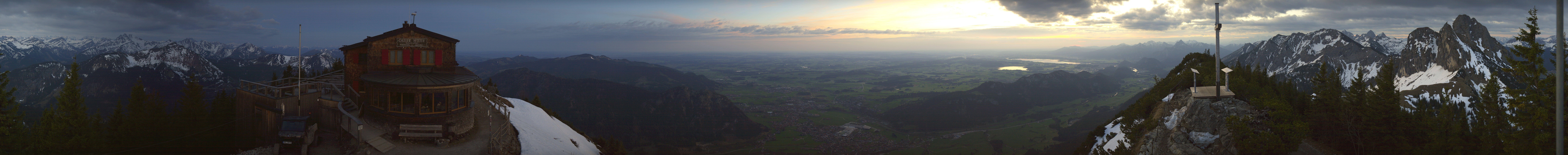 Archived image Webcam Pfronten - Mt. Breitenberg