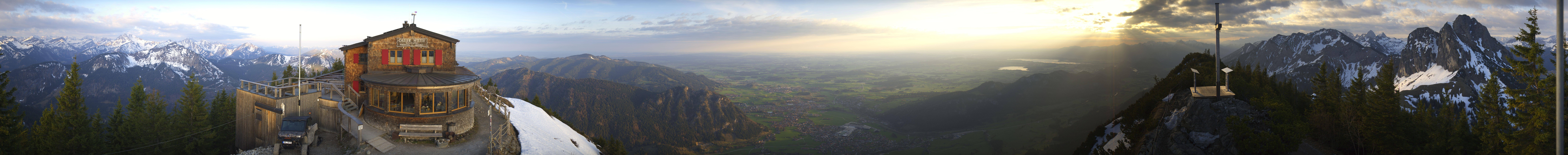 Archived image Webcam Pfronten - Mt. Breitenberg