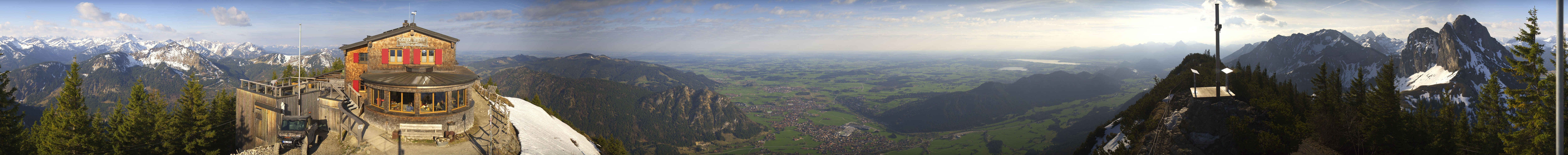 Archived image Webcam Pfronten - Mt. Breitenberg