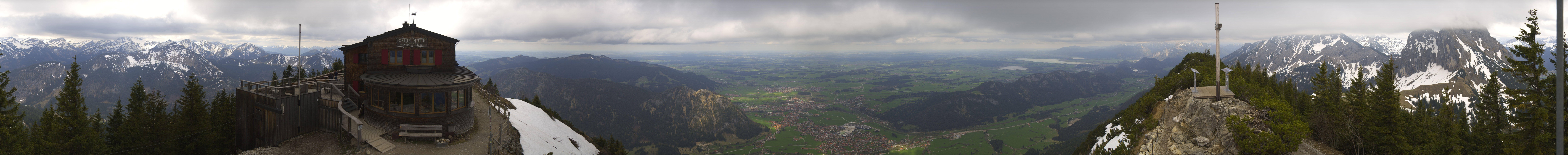 Archiv Foto Webcam Pfronten - Gipfel Breitenberg