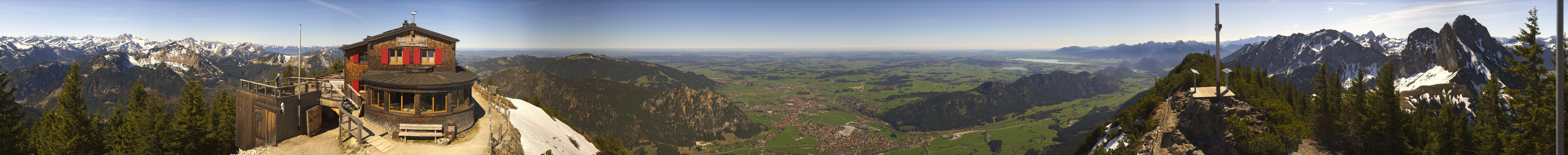 Archiv Foto Webcam Pfronten - Gipfel Breitenberg
