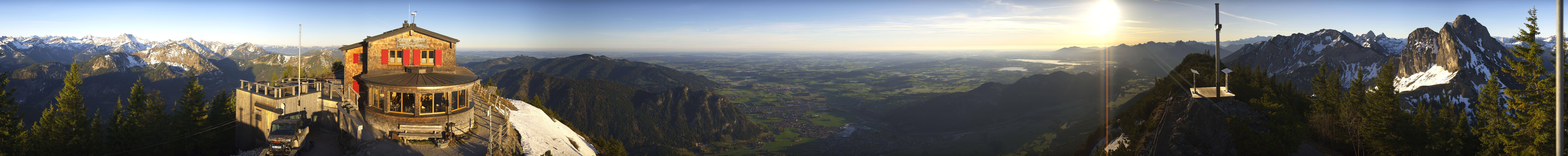 Archiv Foto Webcam Pfronten - Gipfel Breitenberg