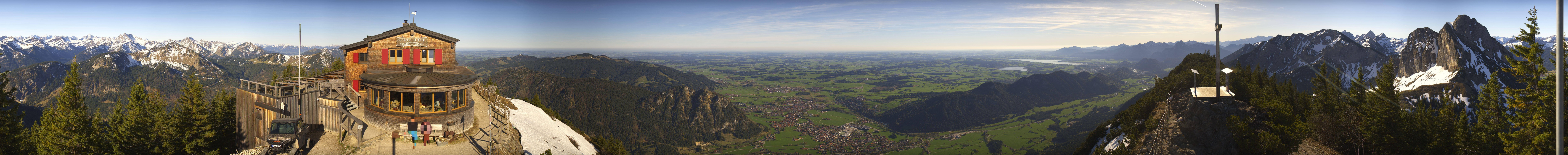 Archiv Foto Webcam Pfronten - Gipfel Breitenberg