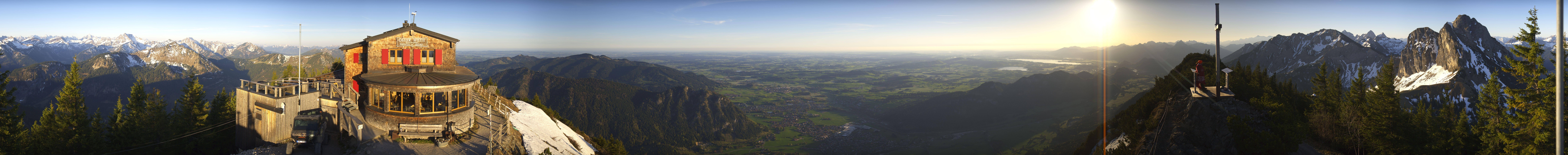 Archiv Foto Webcam Pfronten - Gipfel Breitenberg