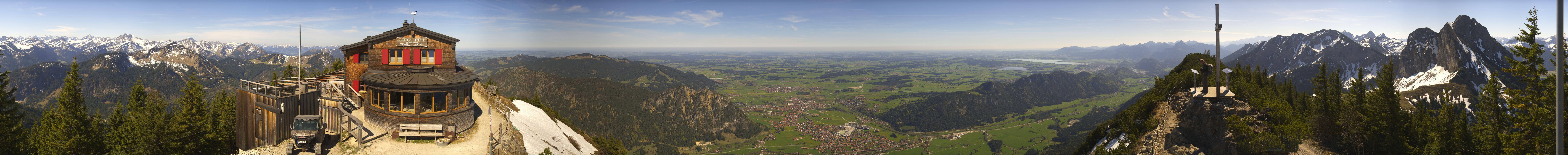 Archiv Foto Webcam Pfronten - Gipfel Breitenberg