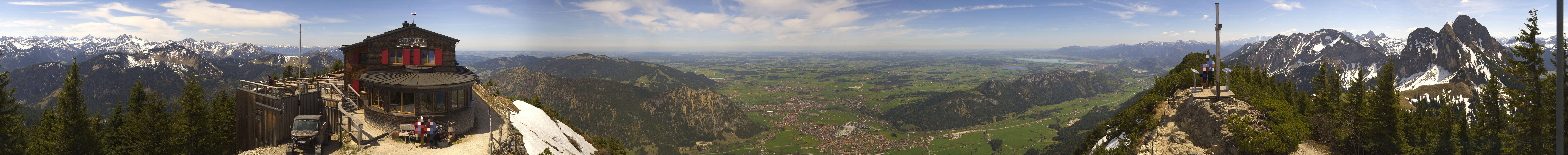 Archiv Foto Webcam Pfronten - Gipfel Breitenberg