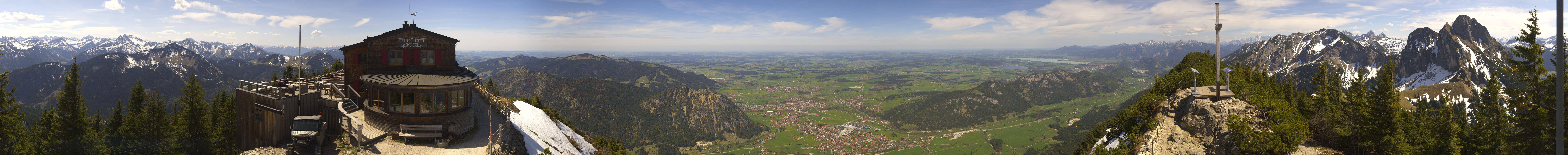 Archiv Foto Webcam Pfronten - Gipfel Breitenberg