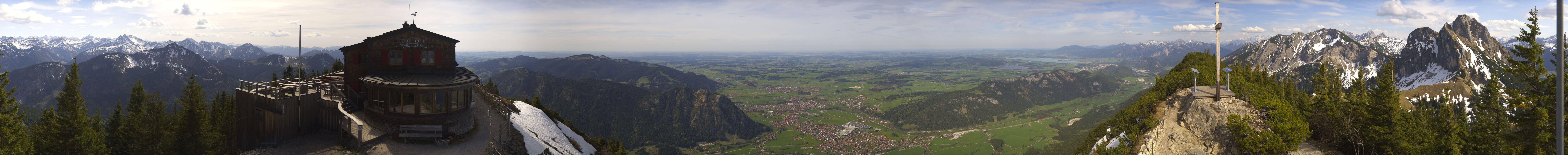 Archiv Foto Webcam Pfronten - Gipfel Breitenberg