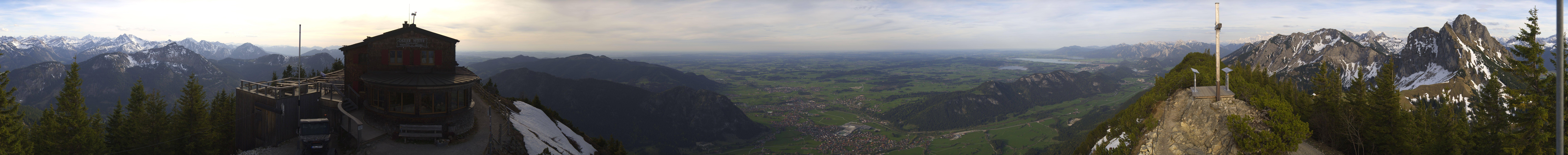 Archiv Foto Webcam Pfronten - Gipfel Breitenberg