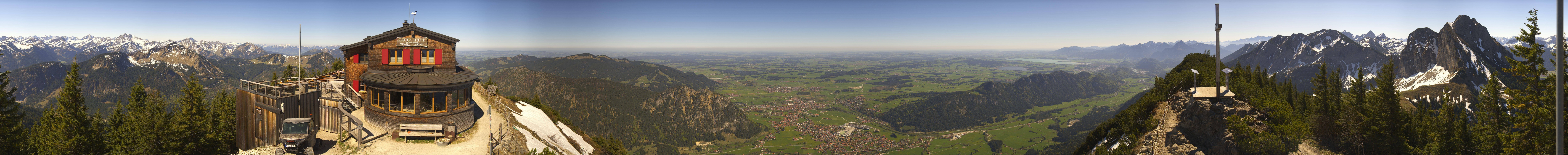 Archiv Foto Webcam Pfronten - Gipfel Breitenberg
