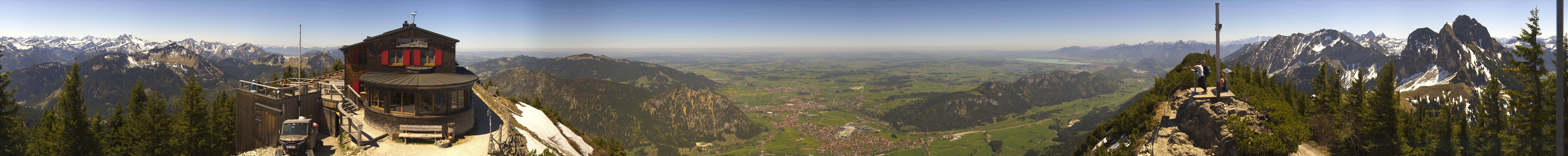 Archiv Foto Webcam Pfronten - Gipfel Breitenberg