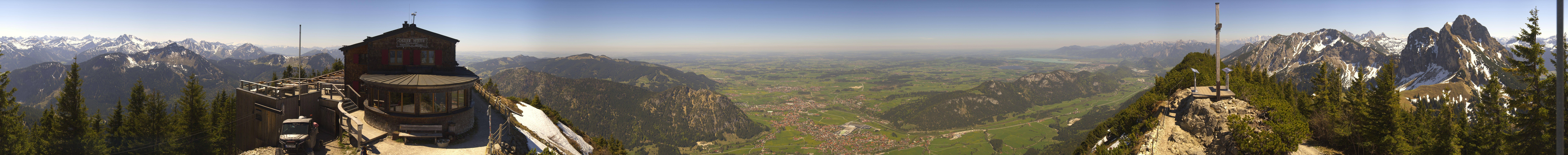 Archiv Foto Webcam Pfronten - Gipfel Breitenberg