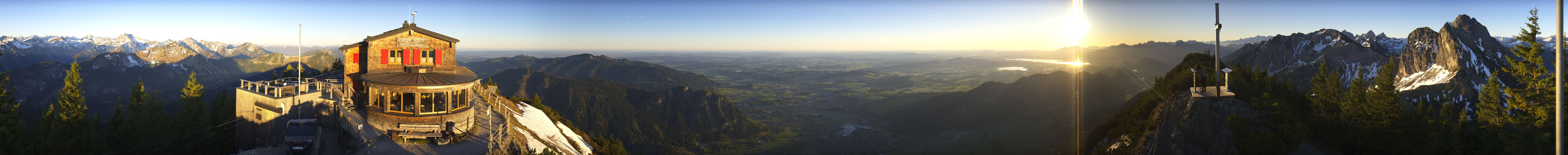 Archiv Foto Webcam Pfronten - Gipfel Breitenberg