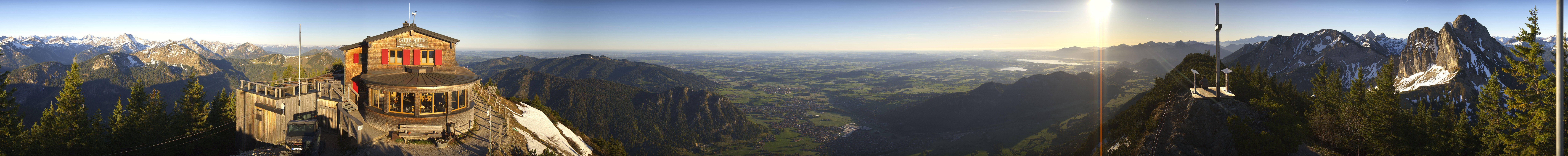 Archiv Foto Webcam Pfronten - Gipfel Breitenberg