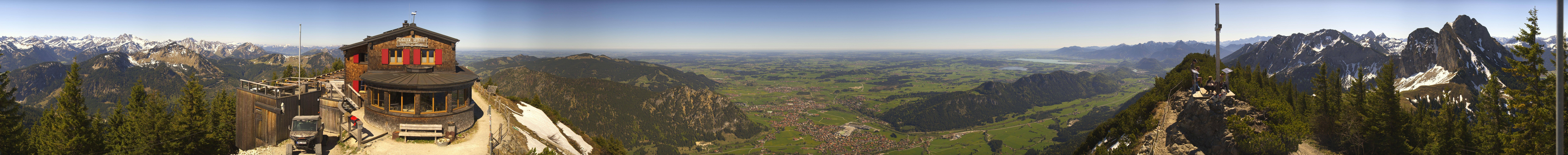 Archiv Foto Webcam Pfronten - Gipfel Breitenberg