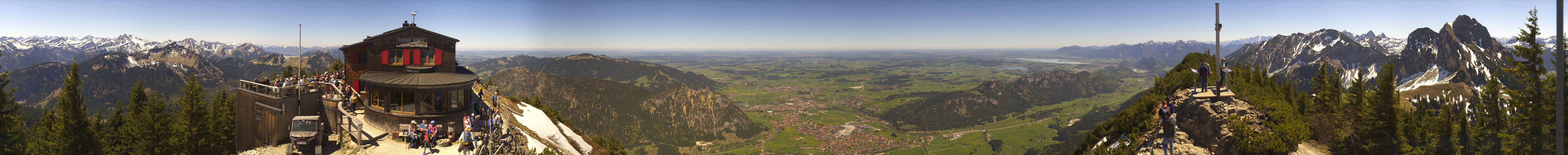 Archiv Foto Webcam Pfronten - Gipfel Breitenberg