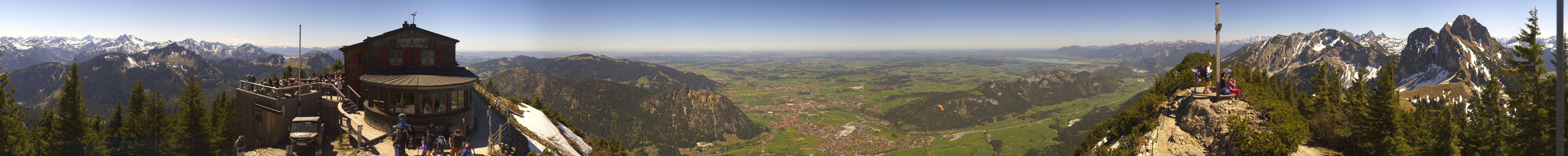 Archiv Foto Webcam Pfronten - Gipfel Breitenberg