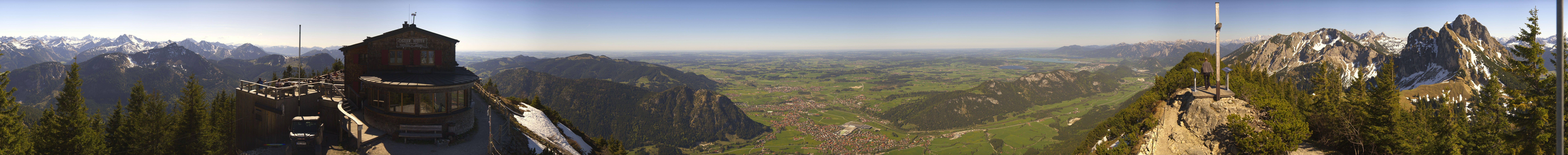 Archiv Foto Webcam Pfronten - Gipfel Breitenberg