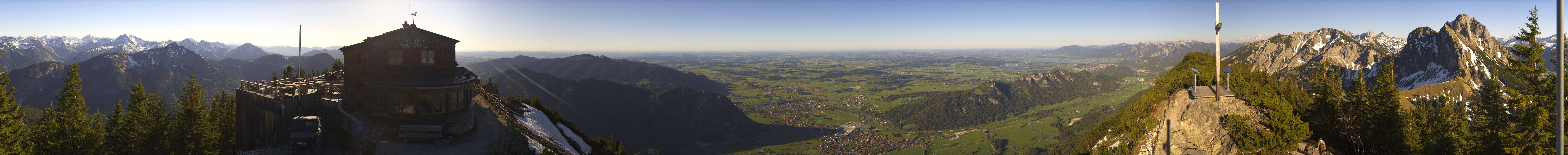 Archiv Foto Webcam Pfronten - Gipfel Breitenberg