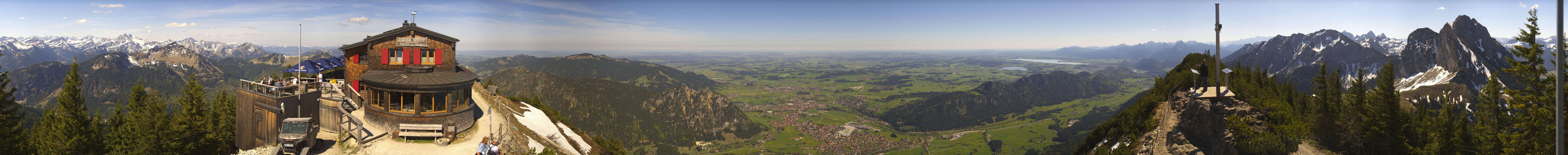 Archiv Foto Webcam Pfronten - Gipfel Breitenberg