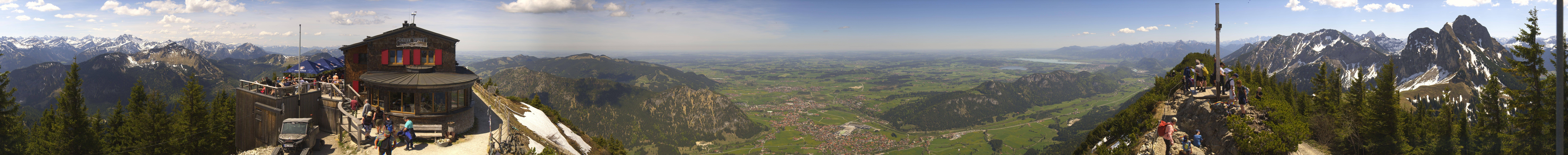 Archiv Foto Webcam Pfronten - Gipfel Breitenberg