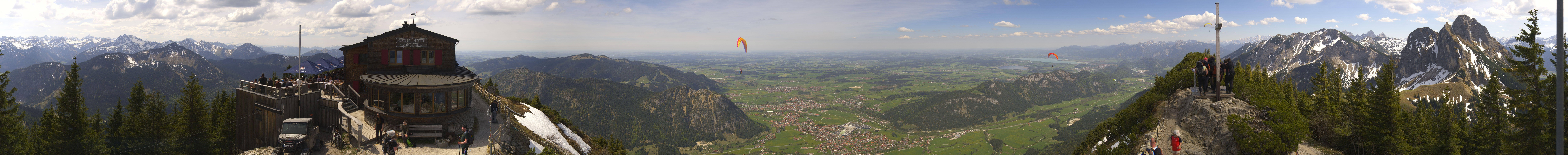 Archiv Foto Webcam Pfronten - Gipfel Breitenberg
