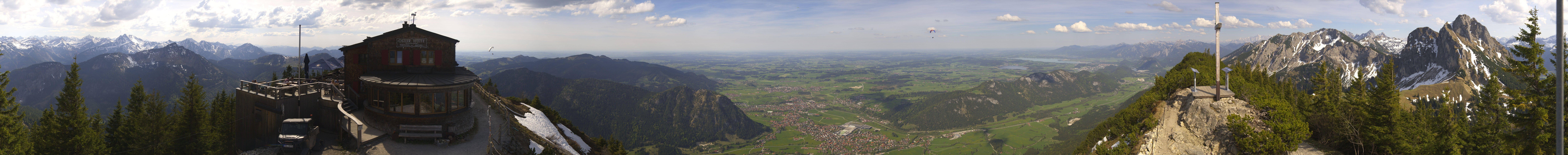 Archiv Foto Webcam Pfronten - Gipfel Breitenberg