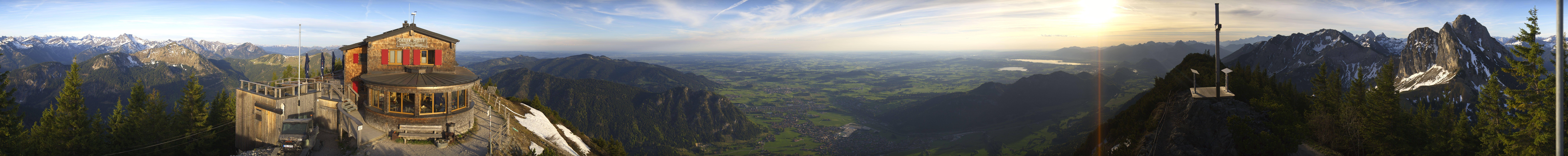 Archived image Webcam Pfronten - Mt. Breitenberg