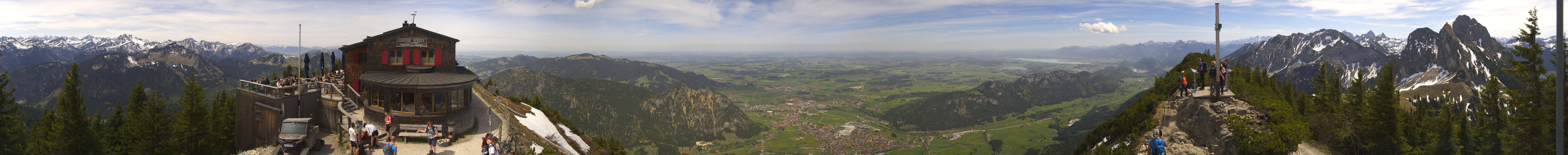 Archived image Webcam Pfronten - Mt. Breitenberg