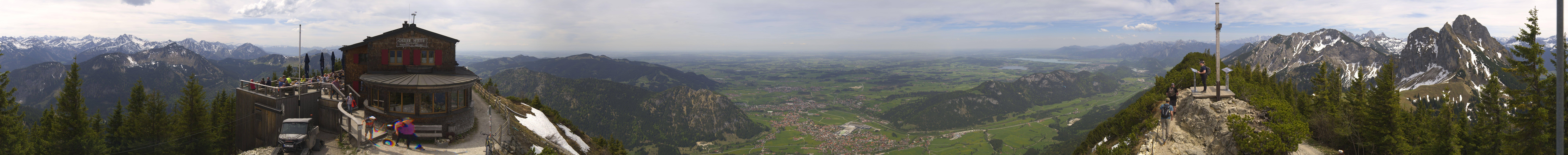 Archived image Webcam Pfronten - Mt. Breitenberg