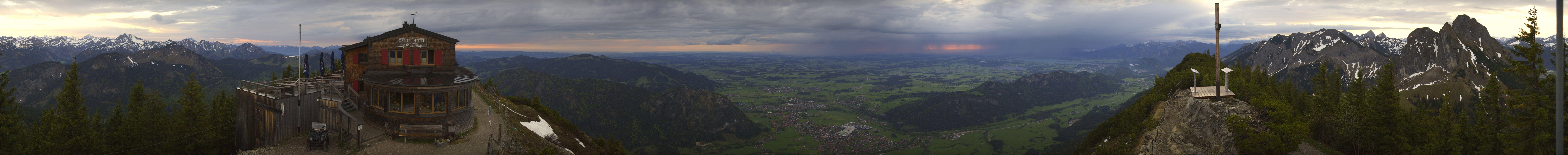 Archiv Foto Webcam Pfronten - Gipfel Breitenberg