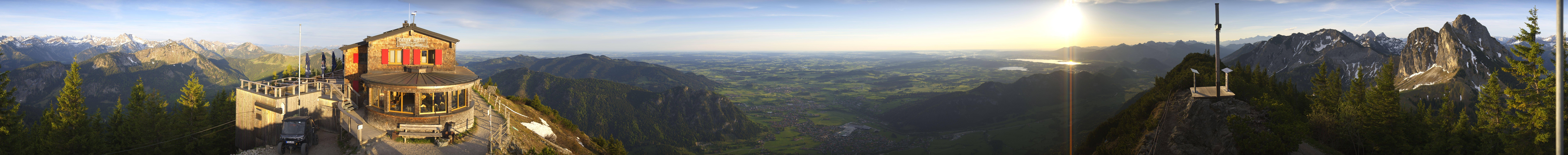 Archiv Foto Webcam Pfronten - Gipfel Breitenberg