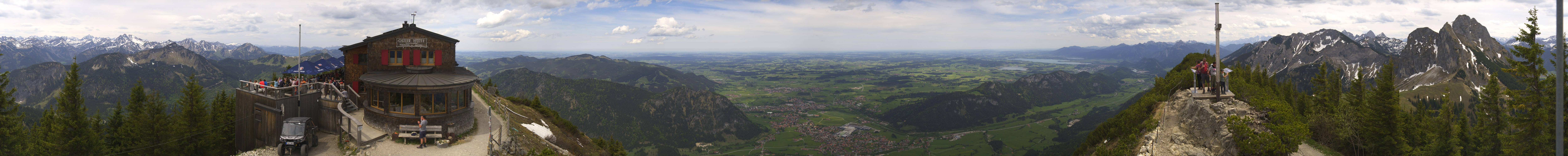 Archiv Foto Webcam Pfronten - Gipfel Breitenberg