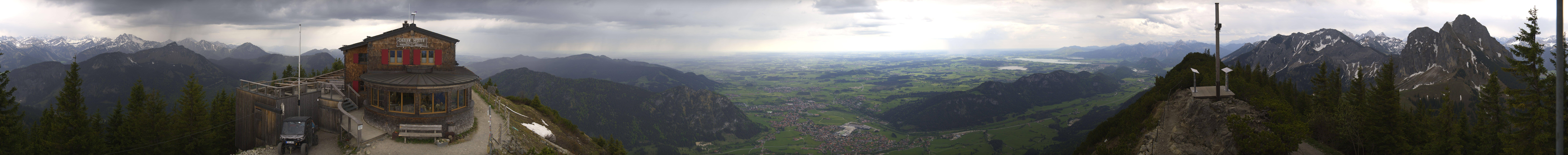 Archiv Foto Webcam Pfronten - Gipfel Breitenberg
