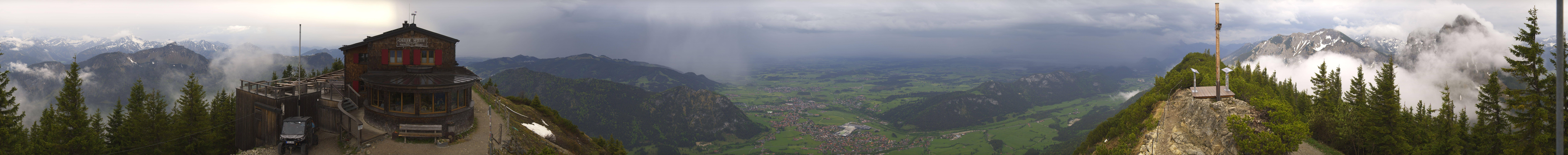 Archiv Foto Webcam Pfronten - Gipfel Breitenberg