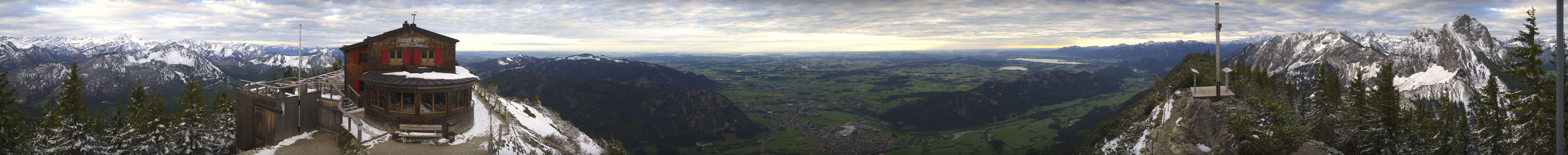 Archiv Foto Webcam Pfronten - Gipfel Breitenberg