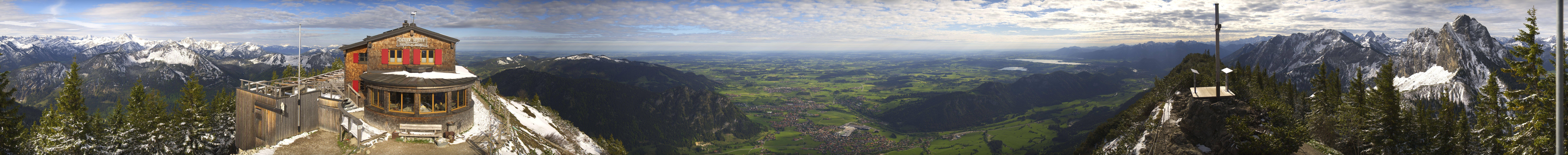 Archiv Foto Webcam Pfronten - Gipfel Breitenberg