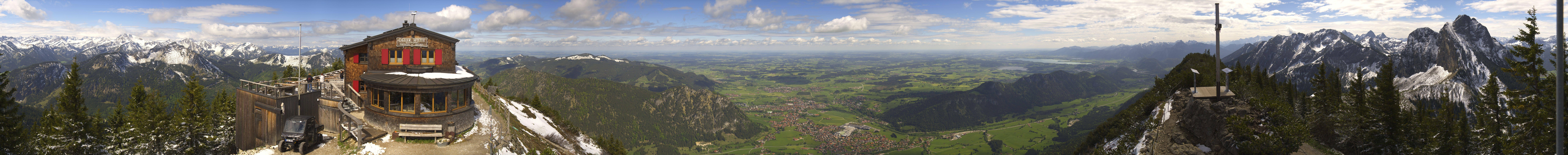Archiv Foto Webcam Pfronten - Gipfel Breitenberg