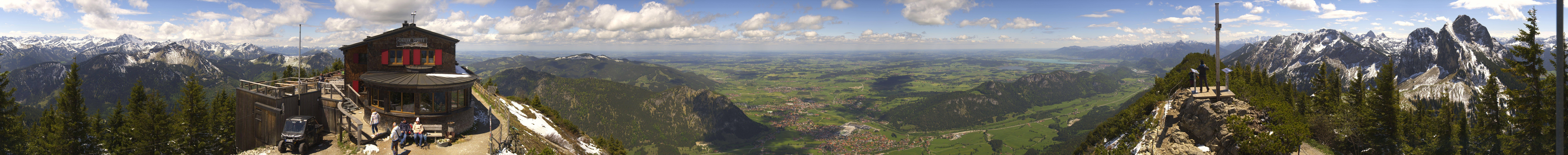 Archiv Foto Webcam Pfronten - Gipfel Breitenberg