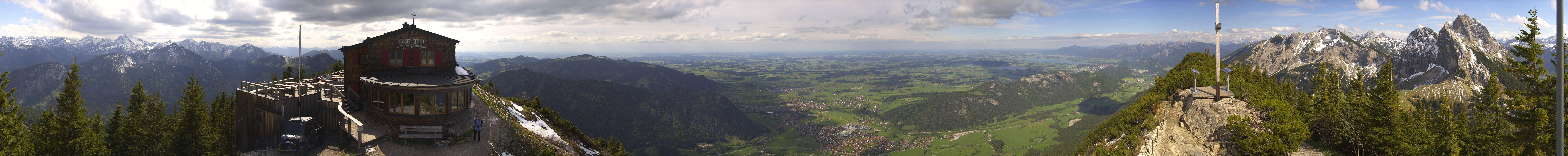 Archiv Foto Webcam Pfronten - Gipfel Breitenberg