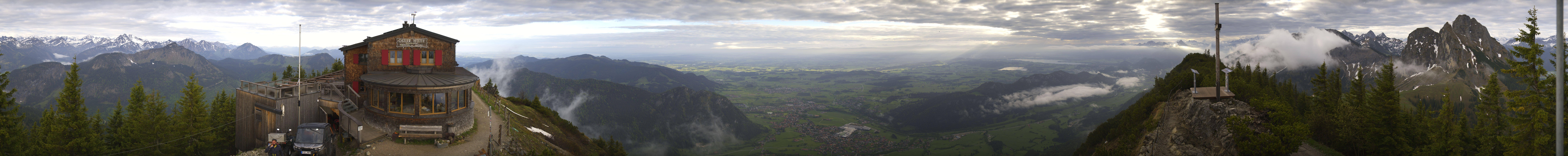 Archived image Webcam Pfronten - Mt. Breitenberg